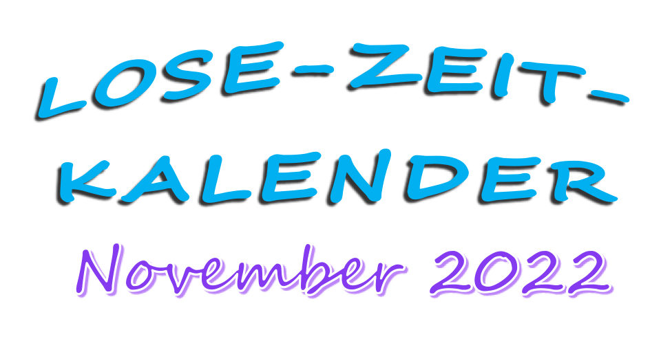 Lose Zeit Kalender November Website 1