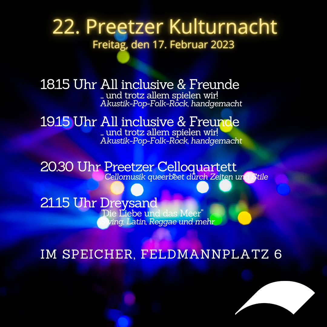 22. Preetzer Kulturnacht Neu
