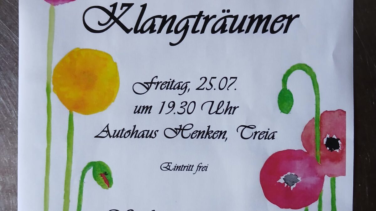 Sommerkonzert Klangträumer