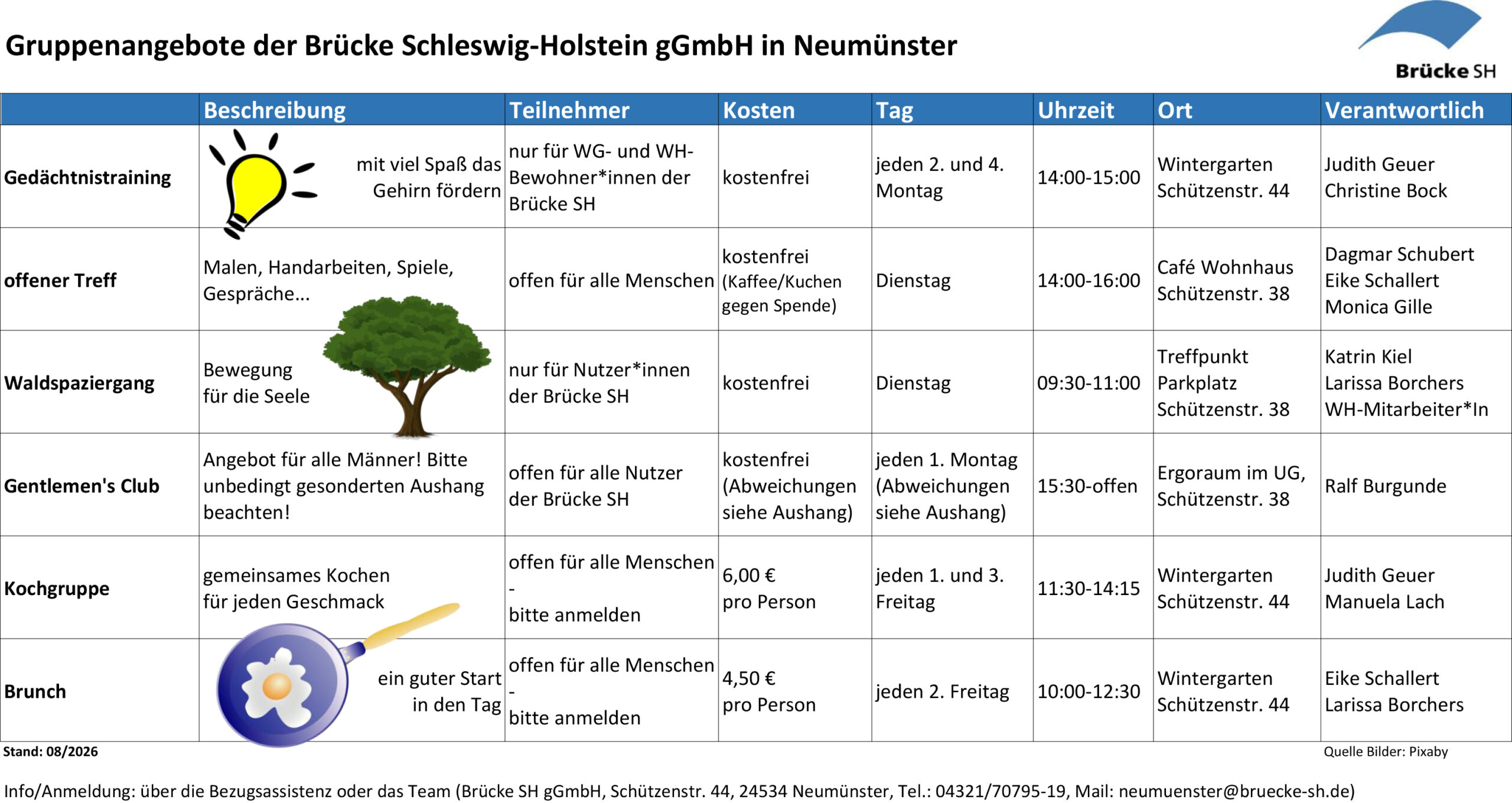 Gruppenangebote 2026
